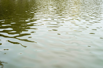 water surface from  a lake use for background