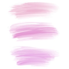 Abstract watercolor hand-drawn background. Colored spots, stripes on a white background