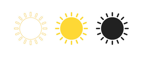 Trendy illustration. Vector set icon for your design in flat style.