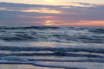 Foto auf Alu-Dibond Sunset at the beach on Terschelling, the Netherlands. © Marije Kouyzer