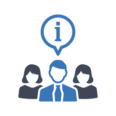 Business advisor icon