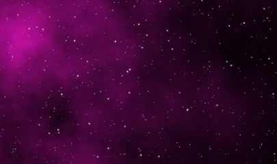 Space scape illustration graphic design background