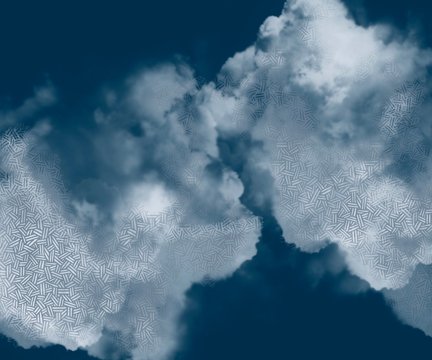 Clouds background 