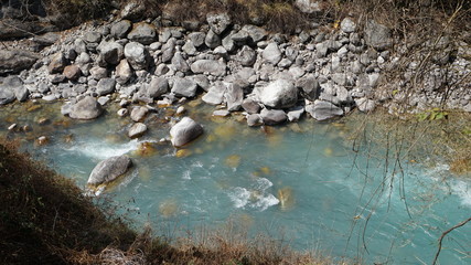 Glacial River Nepal