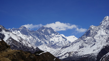 Fototapeta na wymiar Himalaya Mountain Nepal