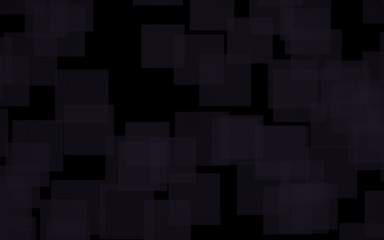 Black abstract background. Backdrop with grey squares. 3D illustration