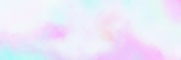 abstract decorative horizontal design with lavender, pale turquoise and pastel pink color. can be used as header or banner