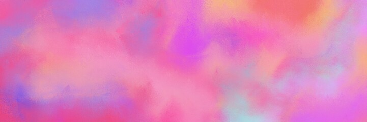 vintage painted art antique horizontal background with pastel magenta, silver and violet color. can be used as header or banner