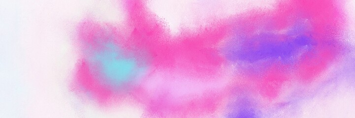 abstract antique horizontal texture background  with lavender, medium orchid and orchid color. can be used as header or banner