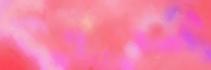 abstract aged horizontal header with hot pink, violet and light pink color. can be used as header or banner