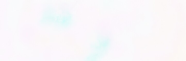 painted grunge horizontal background header with ghost white, snow and light cyan color. can be used as header or banner