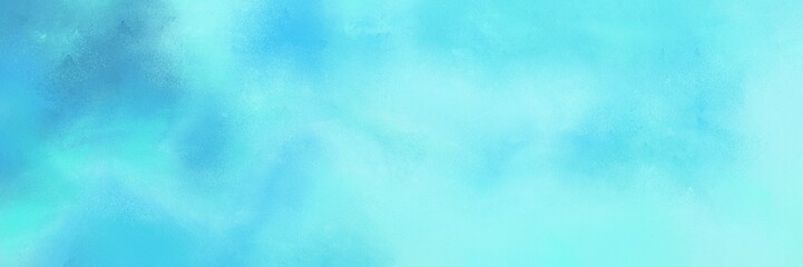 abstract antique horizontal texture with baby blue, medium turquoise and pale turquoise color. can be used as header or banner