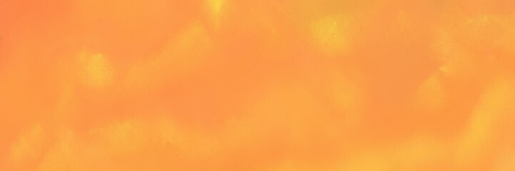 vintage painted art decorative horizontal banner with pastel orange, golden rod and sandy brown color. can be used as header or banner