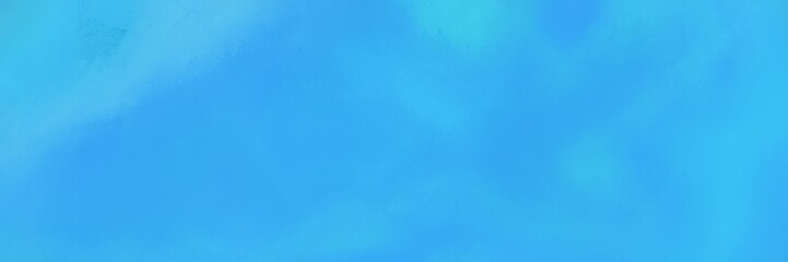 painted grunge horizontal design with dodger blue and medium turquoise color. can be used as header or banner