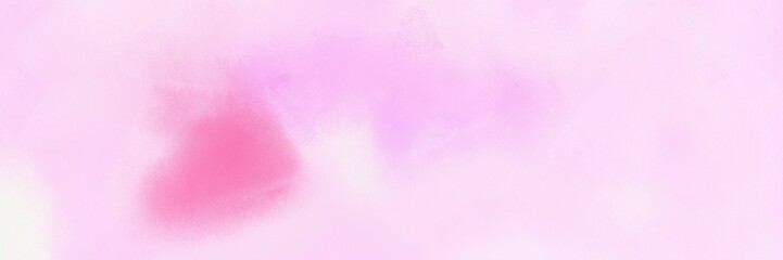Fototapeta premium vintage painted art aged horizontal design background with misty rose, lavender blush and pastel magenta color. can be used as header or banner