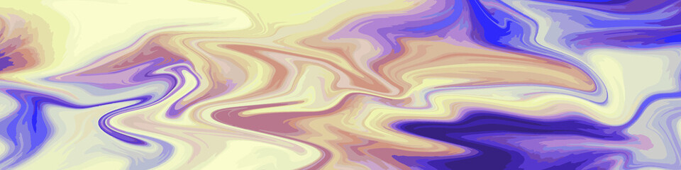 Liquid color marble style background. Fluid gradient inks design. Template for your design, banner, flyer, business card, poster, wallpaper, brochure