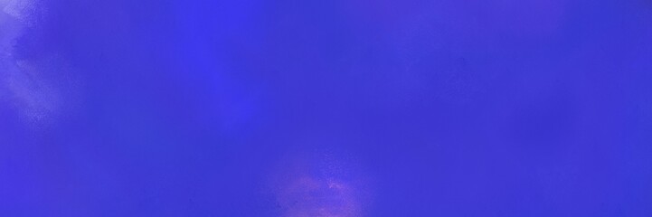 vintage painted art vintage horizontal banner with royal blue, medium slate blue and slate blue color. can be used as header or banner