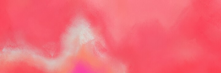abstract decorative horizontal banner with pastel red, baby pink and dark salmon color. can be used as header or banner
