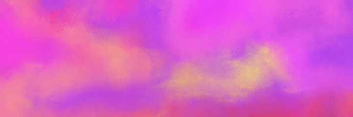 abstract grunge horizontal texture with orchid, burly wood and pastel magenta color. can be used as header or banner