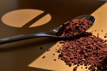spoon of coffee