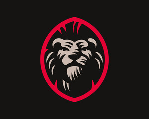 Lion modern logo. King emblem design editable for your business. Lion vector illustration.