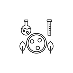 Biology icon. Chemistry symbol modern, simple, vector, icon for website design, mobile app, ui. Vector Illustration