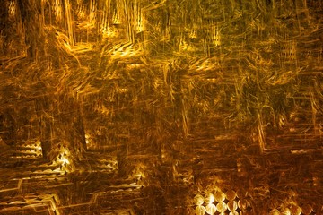 Golden grunge pattern, abstract background for design