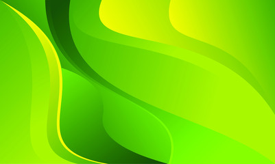 green background wavy. Premium green background with gradient color