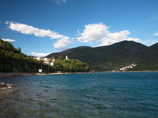 lake in the mountains