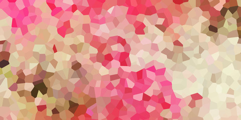 Low poly crystal mosaic background. Polygon design pattern. Abstract Colorful illustration