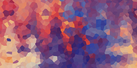 Low poly crystal mosaic background. Polygon design pattern. Abstract Colorful illustration