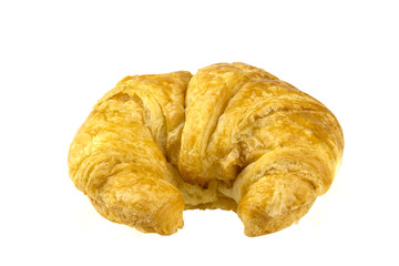 croissant isolated on white background