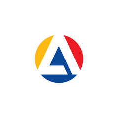 Letter A Modern logo