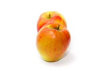 Frische Reife und Saftige Äpfel 