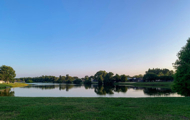 Fototapeta premium lake in the park