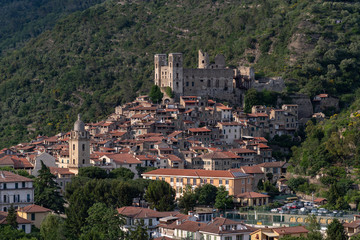 Fototapeta na wymiar Dolceacqua medieval village, north-western Italy