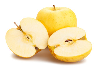 Fototapeta na wymiar golden delicious apples