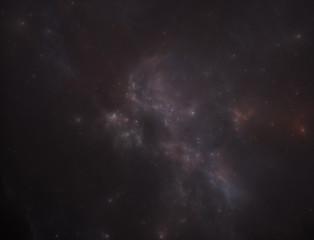Stars and nebula 40