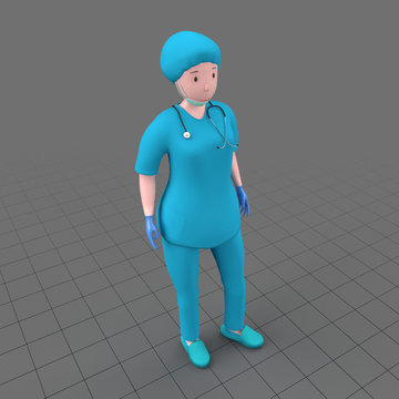 Nurse character 1