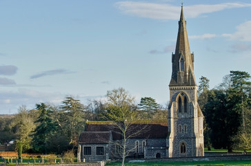 British church in the field