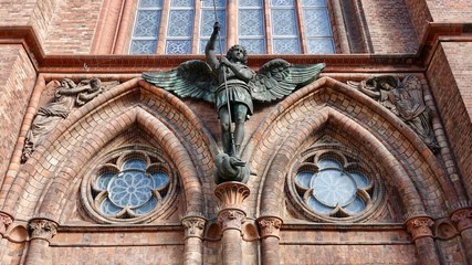 Friedrich-Werdersche Kirche in Berlin von aussen