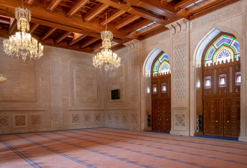 Oman Muscat Sultan Qaboos Grand Mosque