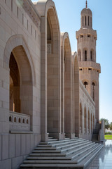 Oman Muscat Sultan Qaboos Grand Mosque