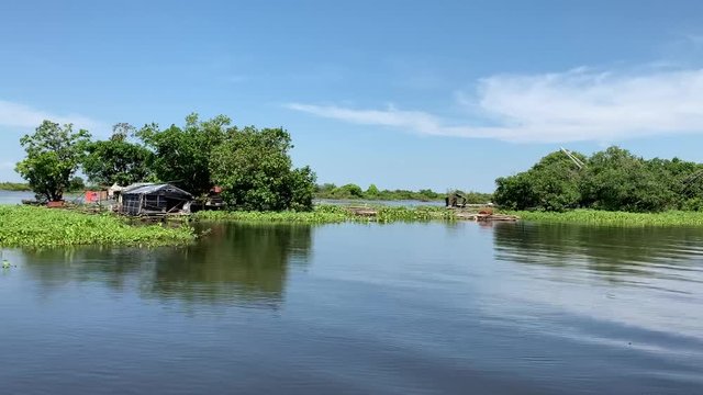Rivi&egrave;re Sangker, Cambodge	