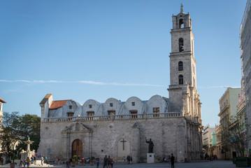 Basilica of St Francis of Assisi, Plaza de San Francisco de Asís, Old City Centre, Havana Vieja,...