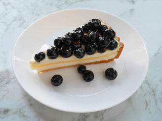 Blueberry tart