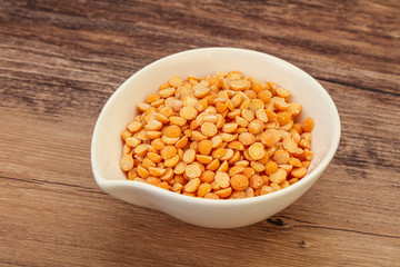 Dry peas for cooking