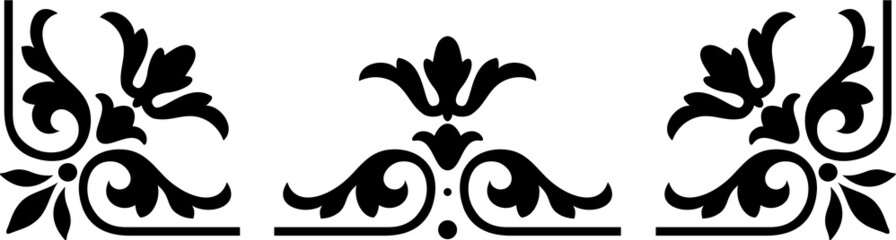 Floral Frame Design Elements