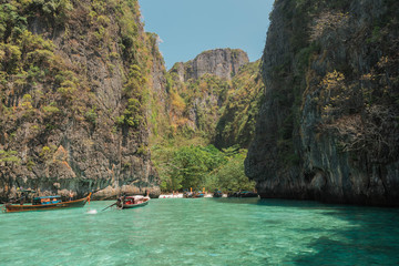 Longtail boat at Koh Phi phI, Thailand