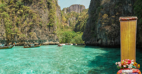 Longtail boat at Koh Phi Phi, Thailand